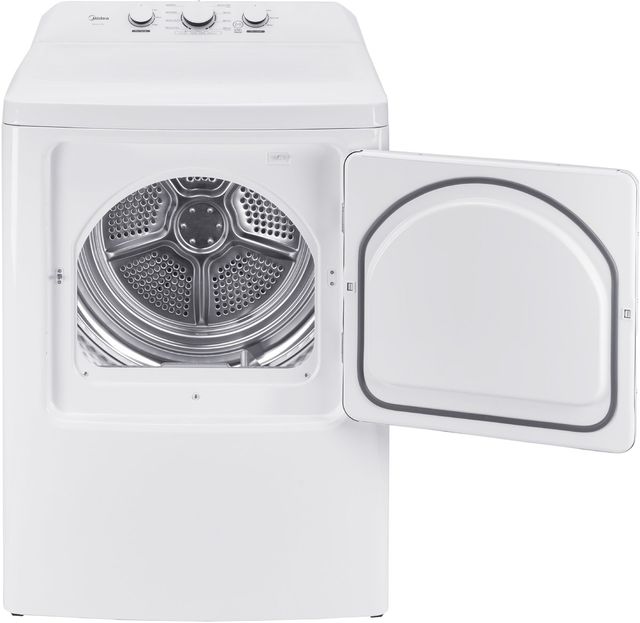 Midea 7.0 cu. ft. White Front Load Electric Dryer-2