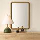 Uttermost® Atkinson Antique Brass Rectangular Mirror-1