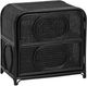 TOV Furniture Tina Black Rattan Nightstand-0