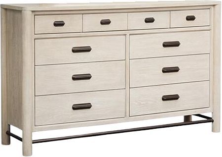Magnussen Home® Sunset Cove Sanibel Brown Drawer Dresser with Metal Stretchers-0