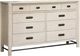 Magnussen Home® Sunset Cove Sanibel Brown Drawer Dresser with Metal Stretchers-0