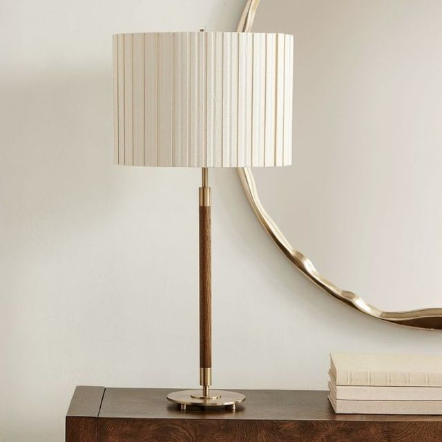 Uttermost® Iliana Dark Walnut Table Lamp-1