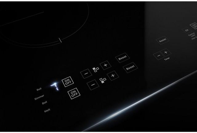 JennAir® 24" Black Oblivion Glass Induction Cooktop-2