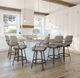 Amisco Customizable Dorsey Swivel Bar Stool-1