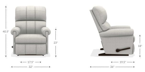 La-Z-Boy® Vail Bark Manual Wall Recliner-2
