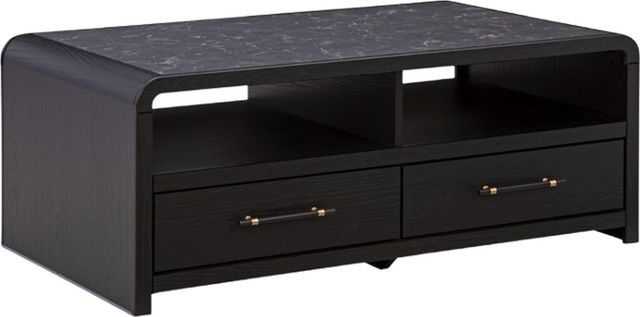Signature Design by Ashley® Clanden Black Rectangular Cocktail Table-0