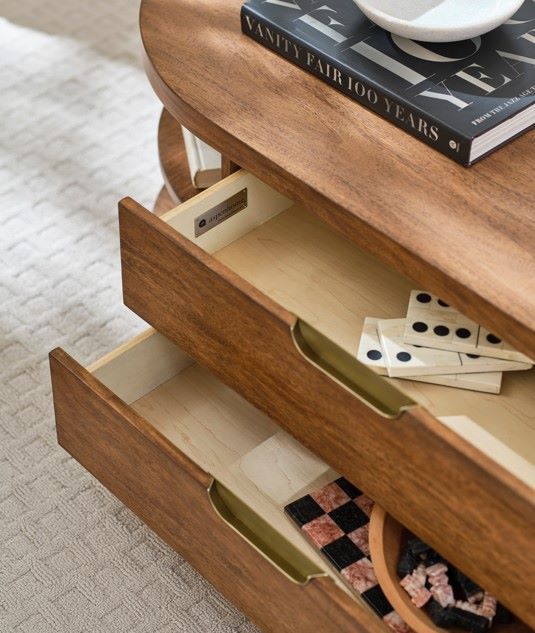 aspenhome® Caden Spiced Caramel Cocktail Table-2