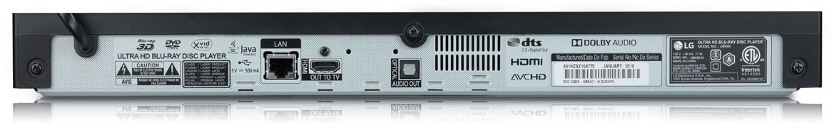 LG UBK90 Blu-ray Player