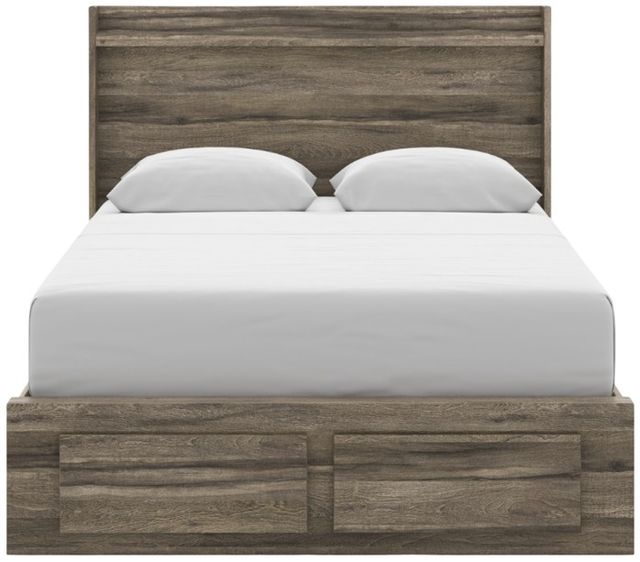 Signature Design by Ashley® Baystorm Brown Queen Panel Storage Bed-1