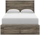 Signature Design by Ashley® Baystorm Brown Queen Panel Storage Bed-1
