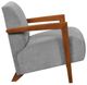 Homelegance® Odessa Gray Accent Chair-3