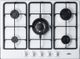 Summit® 30" White Gas Cooktop-0