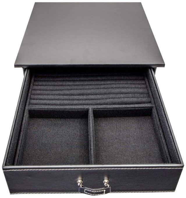 Liberty Safe Black/Gray 12" Jewelry Drawer-0