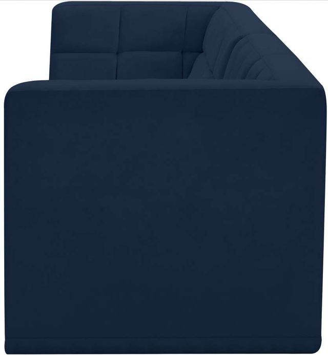 Meridian Furniture Relax 2-Piece Navy Velvet 68" Modular Sofa-3