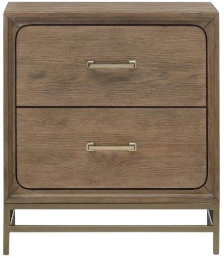 Magnussen Home® Lindon Belgian Wheat Drawer Nightstand-2