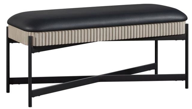 Bernards Stiltz Black/Taupe Youth Bench-0