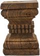 A & B Home Brown Stool-1