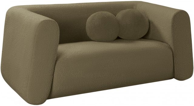 Meridian Furniture Abbington Olive Loveseat-0