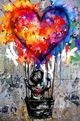 Classy Living Expressive Fly with Love Wall Art-0