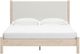 Signature Design by Ashley® Cadmori Two-Tone King Upholstered Panel Bed-1