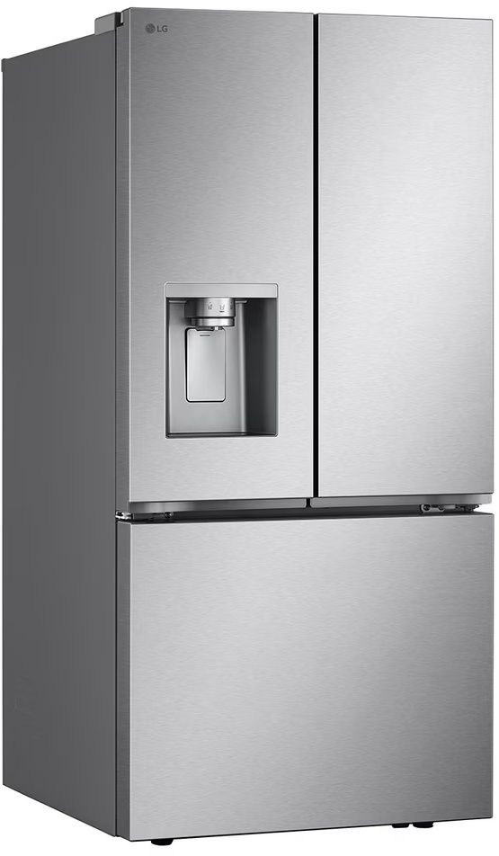 LG 33 in. 24.5 Cu. Ft. Stainless Steel French Door Refrigerator-2