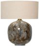 Stylecraft Azures Enamel Beige/Brown Table Lamp-0