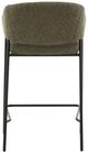 Dovetail Furniture Cathey 2-Piece Olive Counter Stool Set-3