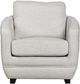 LH Home Feather Baltimo Woven Alabaster Club Chair-3