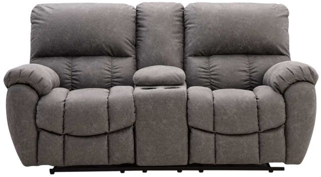 Signature Design by Ashley® Bakerstein Galaxy Power Reclining Loveseat with Adjustable Headrest  -3