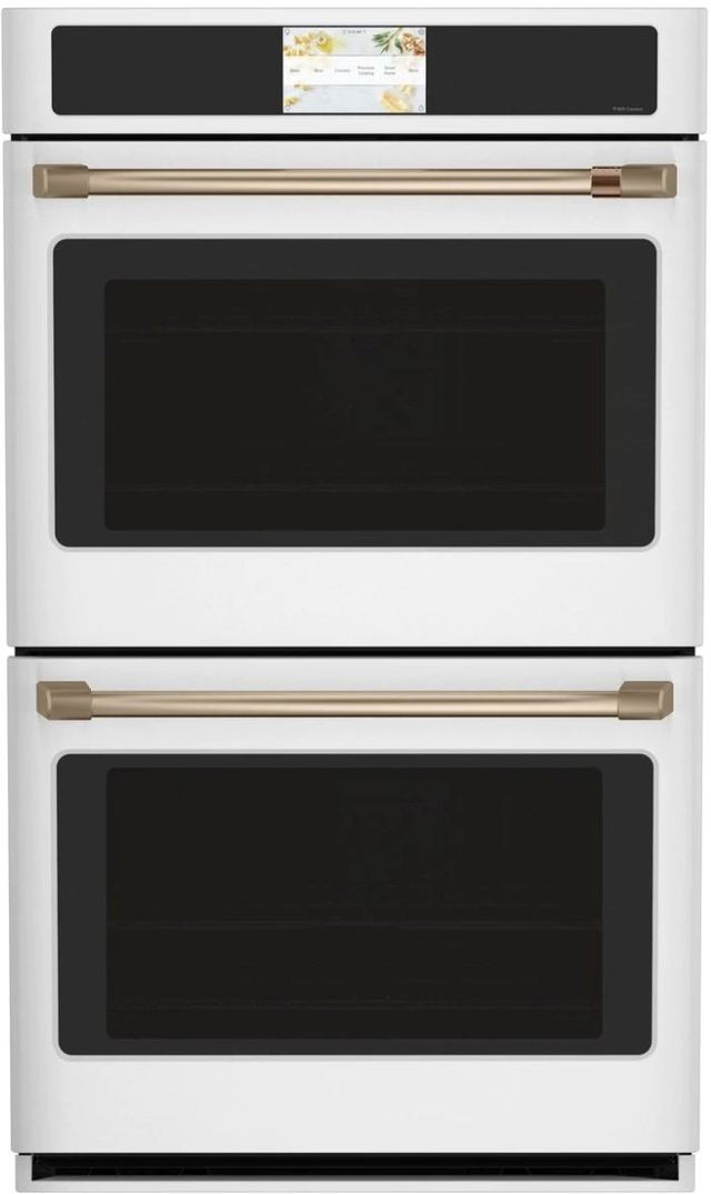Café™ Professional Series 30" Matte White Double Electric Wall Oven-0