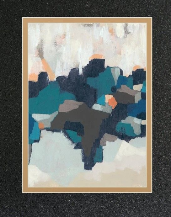 Classy Art Mosaic Mesa II By June Erica Vess Wall Art-1