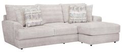 Franklin™ Nash Tidal Sand Sofa with Reversible Chaise