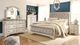 Signature Design by Ashley® Realyn 4-Piece Chipped White King Sleigh Bedroom Set-0