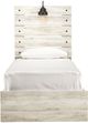Signature Design by Ashley® Cambeck Whitewash Youth Twin Panel Bed-1
