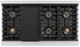 ZLINE Marino 48" Stainless Steel Pro Style Dual Fuel Range with 8-Burner DuoPro™ Cooktop and Electric Convection Oven and Polished Gold Accents-5
