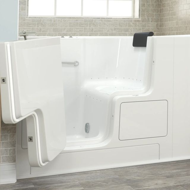 American Standard Gelcoat Premium Series White 32" x 52" Walk-In Tub with Air Spa System - Left-Hand Drain-4
