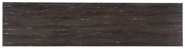 Hooker® Furniture Melange Rosella Dark Wood Console with Silver Leaf Accents-2