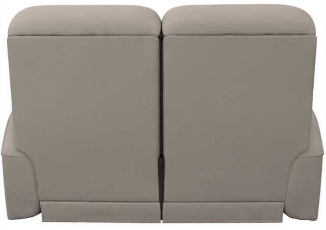 La-Z-Boy® Cade Oyster Leather Manual Reclining Loveseat-4