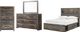 Signature Design by Ashley® Drystan 4-Piece Brown Rustic King Storage Bed Set-0