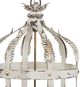 A & B Home Imre Weathered White Caged Chandelier-2