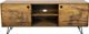 Porter International Designs Alpine Deer Natural TV Stand-1