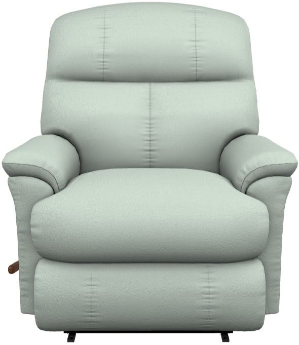 La-Z-Boy® Reed Seafoam Leather Manual Wall Recliner-1