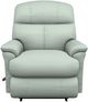 La-Z-Boy® Reed Seafoam Leather Manual Wall Recliner-1