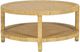 TOV Furniture Amara Natural Rattan Round Coffee Table-3