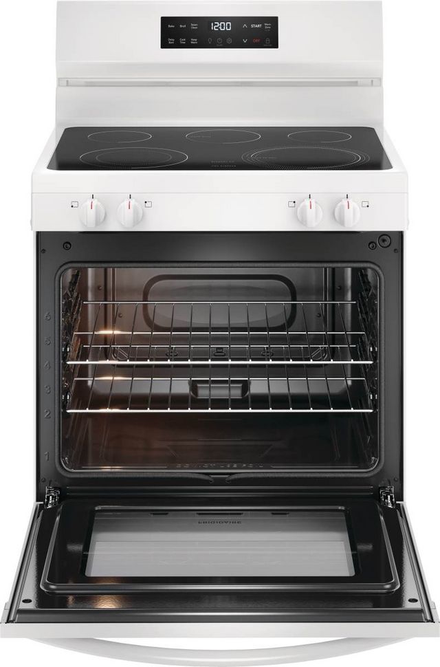 Frigidaire® 30" White Freestanding Electric Range-2