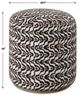 Uttermost® Cas Espresso Plush Ottoman-2