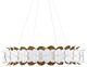 Currey & Company Aventine Gesso White/Gold Chandelier-1