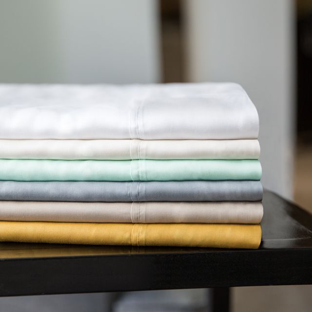 Malouf® Woven TENCEL™ Opal Split California King Sheet Set-4