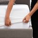 Weekender™ Hotel-Grade 5-Sided White Full Mattress Protector-5