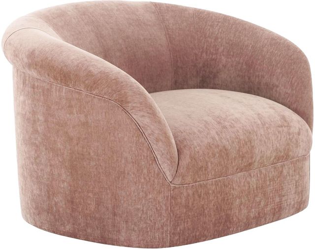 Moe's Home Collection Thora Blush Lounge Chair-0